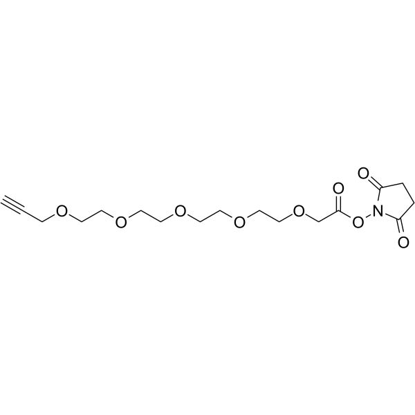 Propargyl-PEG4-O-C1-NHS ester图片