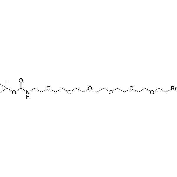 Br-PEG6-C2-NHBoc图片