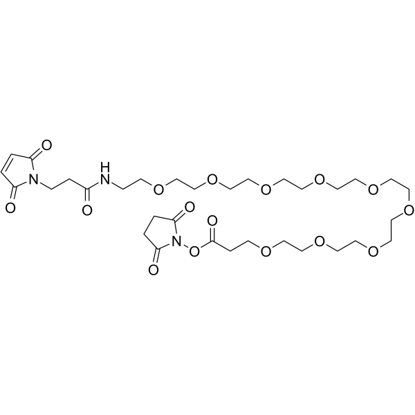 Mal-amido-PEG9-NHS ester图片