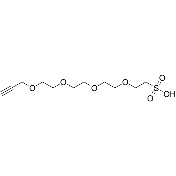 Propargyl-PEG4-sulfonic acid图片