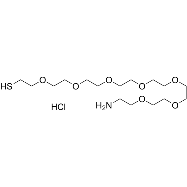 Amino-PEG7-C2-SH hydrochloride图片