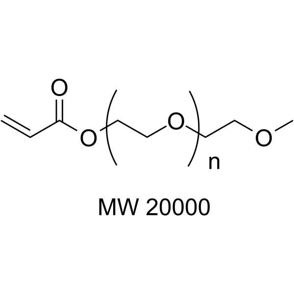 m-PEG-acrylate(MW 20000)图片
