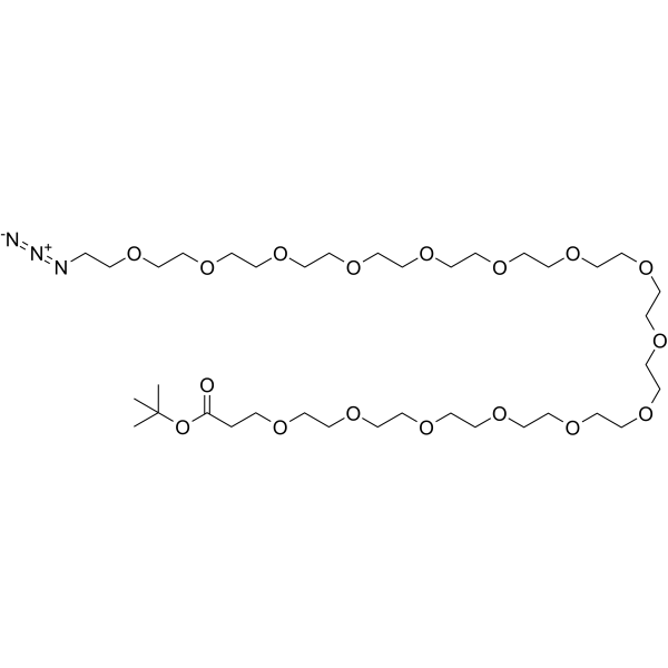 Azido-PEG15-t-butyl ester图片