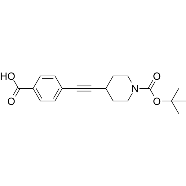 Boc-Pip-alkyne-Ph-COOH图片