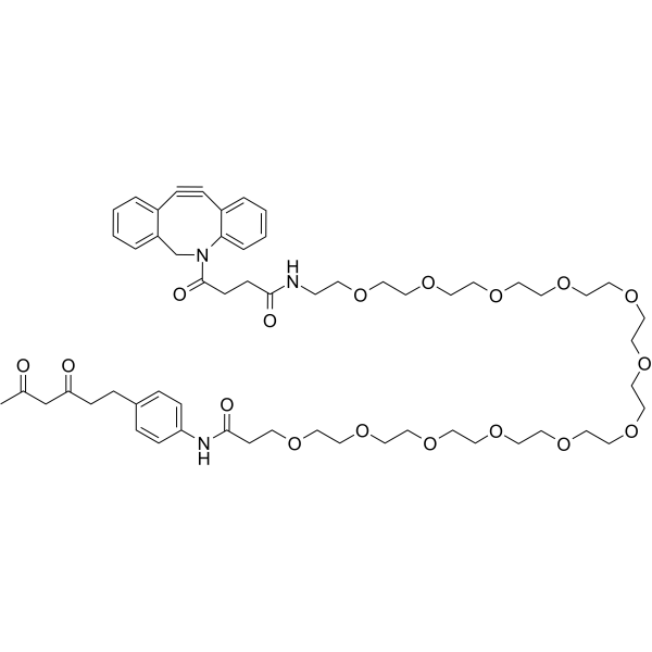 Diketone-PEG12-DBCO图片