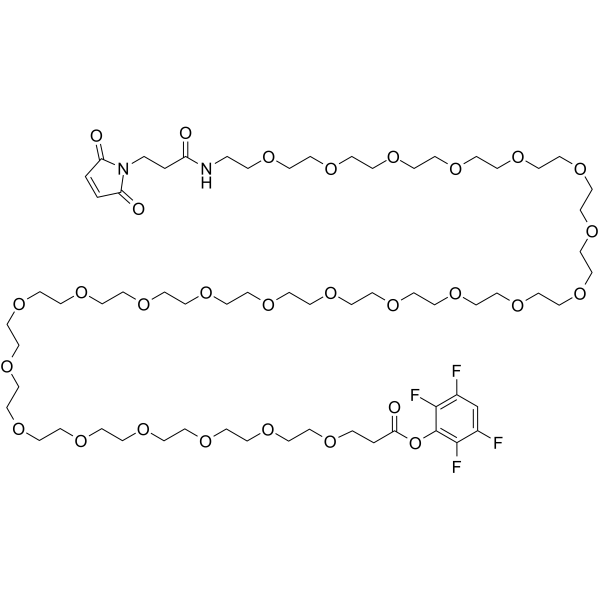 Mal-amido-PEG24-TFP ester图片