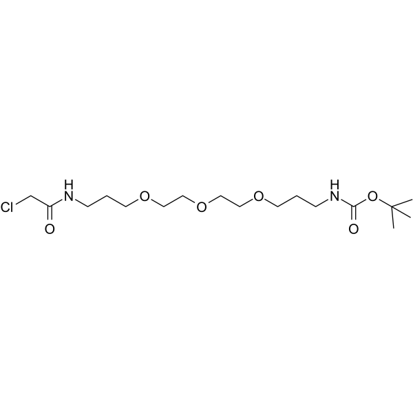 Chloroacetamido-C-PEG3-C3-NHBoc图片