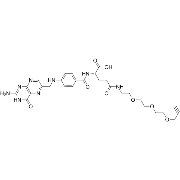 Folate-PEG3-alkyne图片