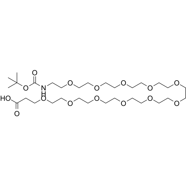 Boc-NH-PEG11-C2-acid图片