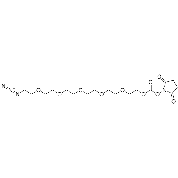 Azido-PEG5-succinimidyl carbonate图片