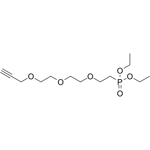 Propargyl-PEG3-phosphonic acid diethyl ester图片