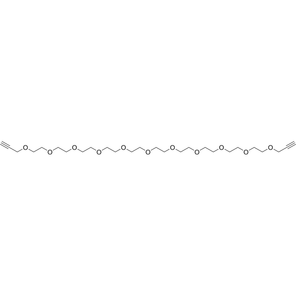 Bis-propargyl-PEG10图片