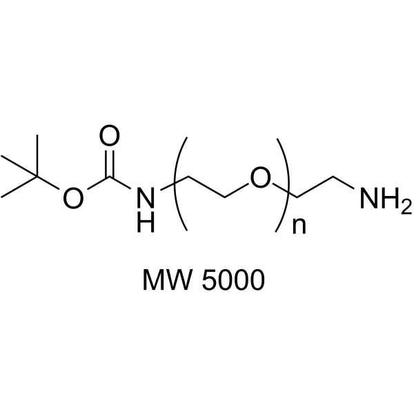 Boc-NH-PEG-amine(MW 5000)图片