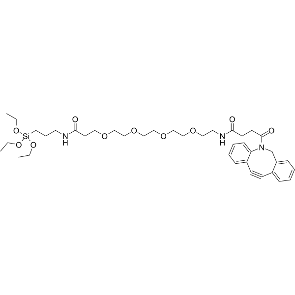 DBCO-PEG4-triethoxysilane图片