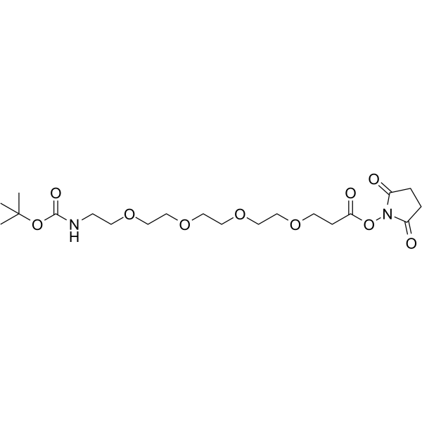 Boc-NH-PEG4-NHS ester图片