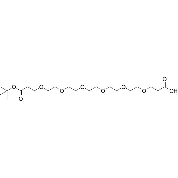 Acid-PEG6-C2-Boc图片