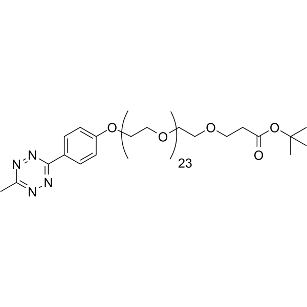 Methyltetrazine-PEG24-Boc图片