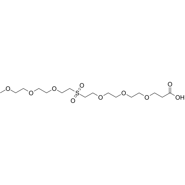 m-PEG3-Sulfone-PEG3-acid图片