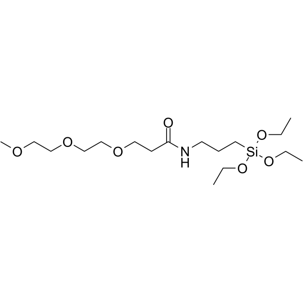 m-PEG3-amido-C3-triethoxysilane图片