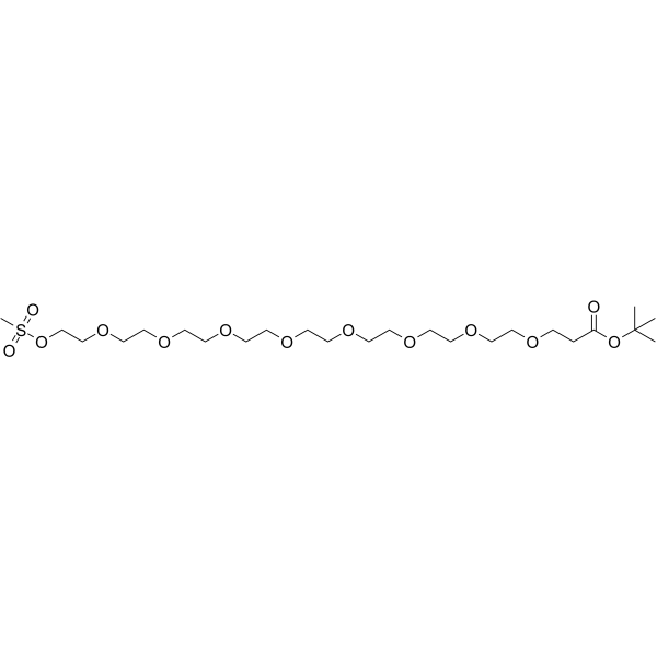 Ms-PEG8-Boc图片