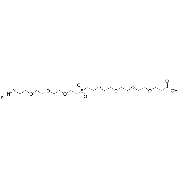 Azido-PEG3-Sulfone-PEG4-acid图片