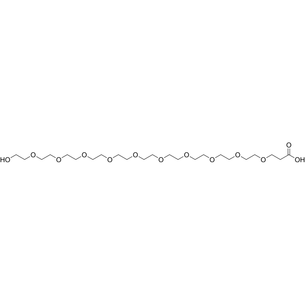Hydroxy-PEG10-acid图片