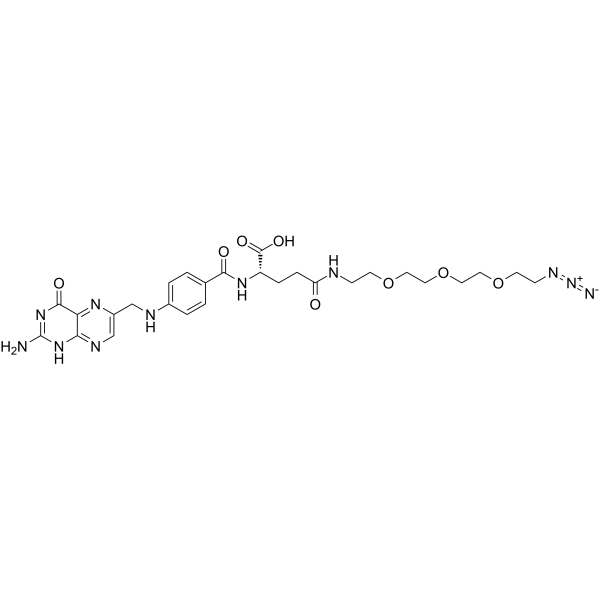 Folate-PEG3-azide图片