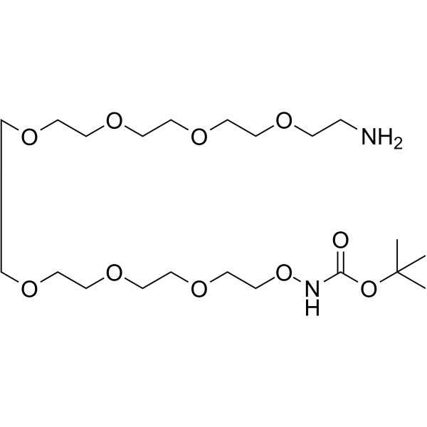 t-Boc-Aminooxy-PEG7-amine图片