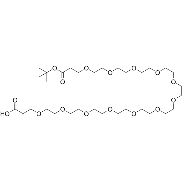 Acid-PEG12-t-butyl ester图片