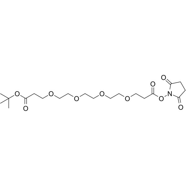 Boc-PEG4-C2-NHS ester图片