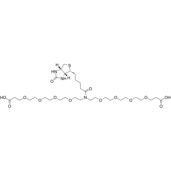 N-Biotin-N-bis(PEG4-acid)图片