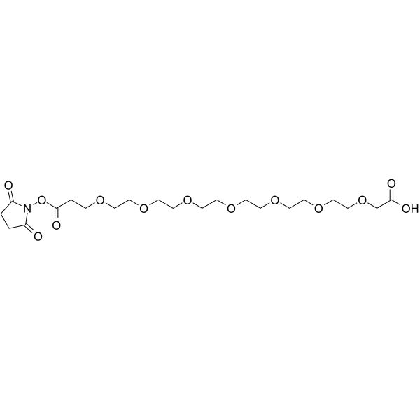 NHS ester-PEG7-COOH图片