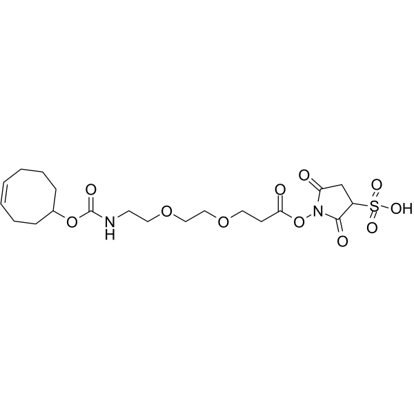 TCO-PEG2-Sulfo-NHS ester图片
