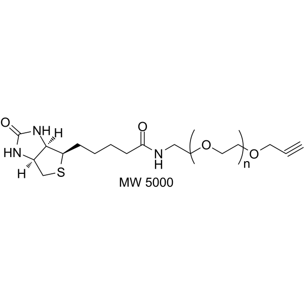 Biotin-PEG-Alk(MW 5000)图片