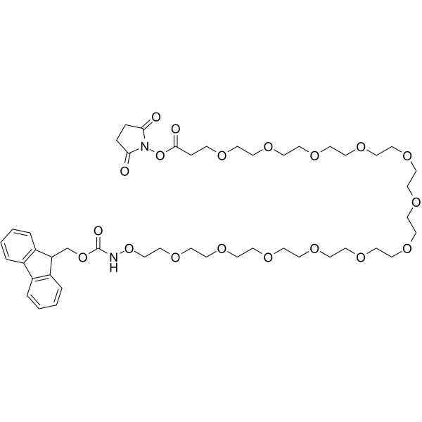 Fmoc-aminooxy-PEG12-NHS ester图片