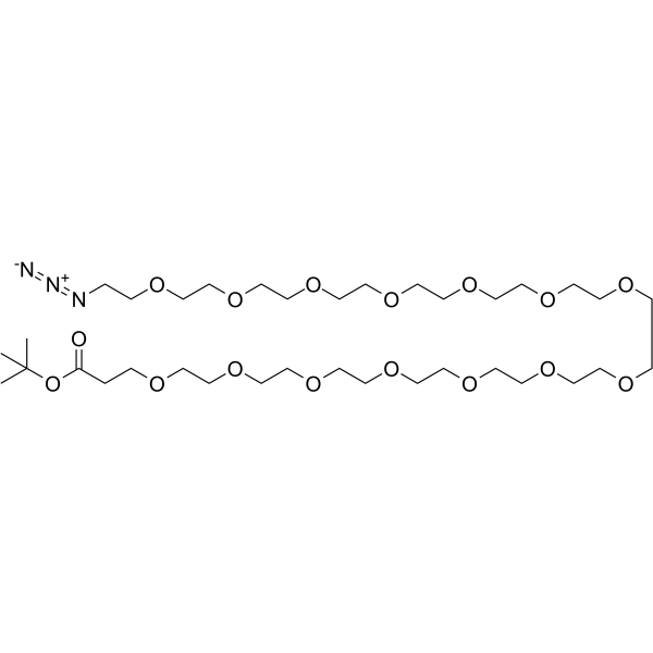 Azido-PEG14-t-butyl ester图片