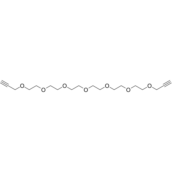 Bis-propargyl-PEG6图片