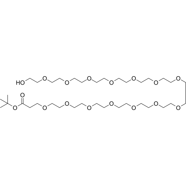 Hydroxy-PEG14-t-butyl ester图片