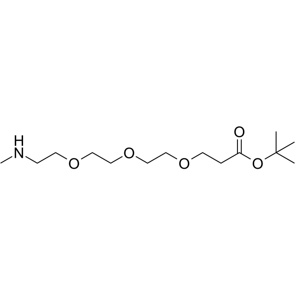 Methylamino-PEG3-t-butyl ester图片