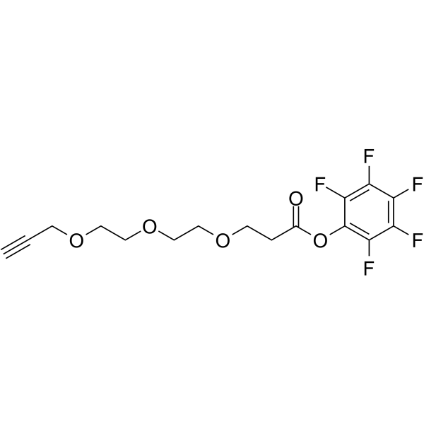 Propargyl-PEG3-PFP ester图片