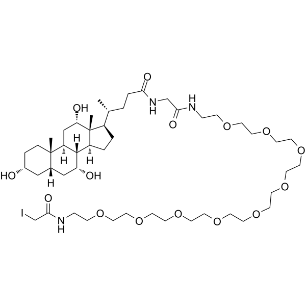 Glycocholic acid-PEG10-iodoacetamide图片