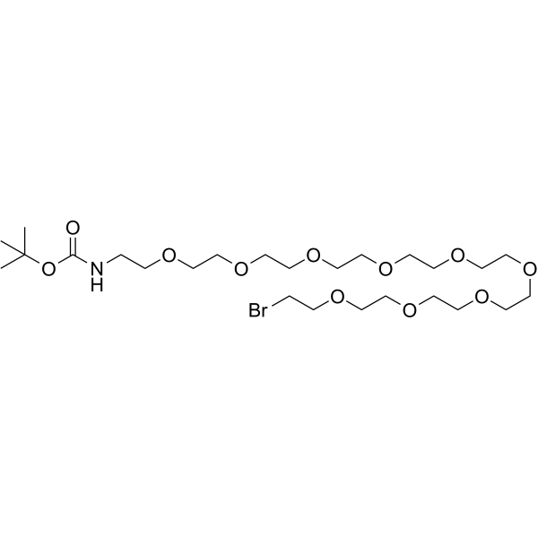 Br-PEG9-C2-NHBoc图片
