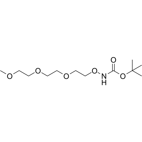 m-PEG3-aminooxy-Boc图片