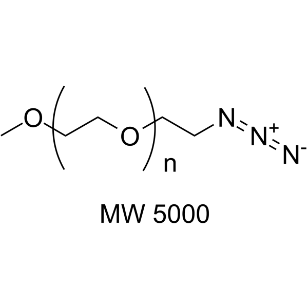m-PEG-azide(MW 5000)图片