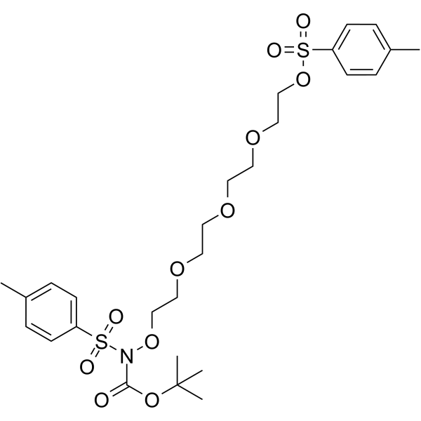 Tos-aminoxy-Boc-PEG4-Tos图片