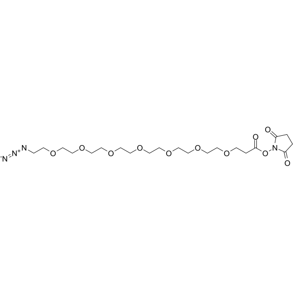 Azido-PEG7-NHS ester图片