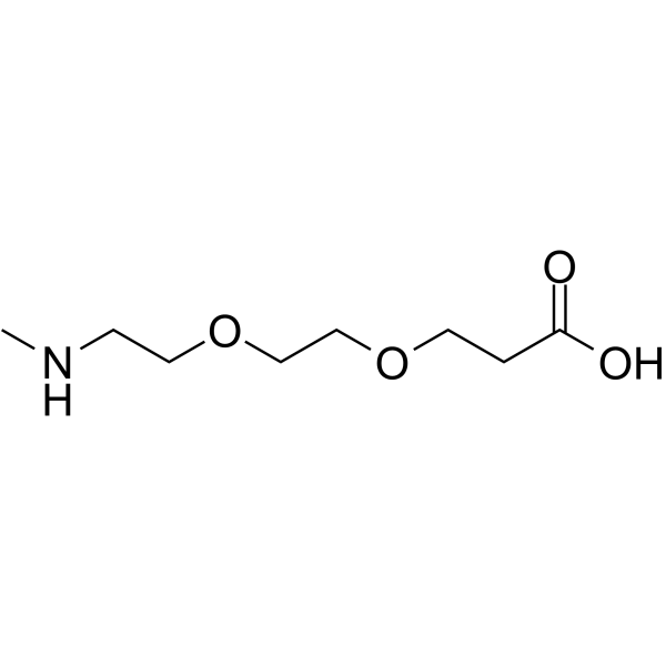 Methylamino-PEG2-acid图片