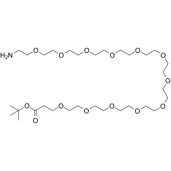 Amino-PEG12-Boc图片