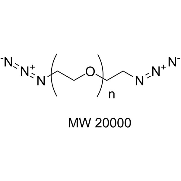 Azide-PEG-azide(MW 20000)图片