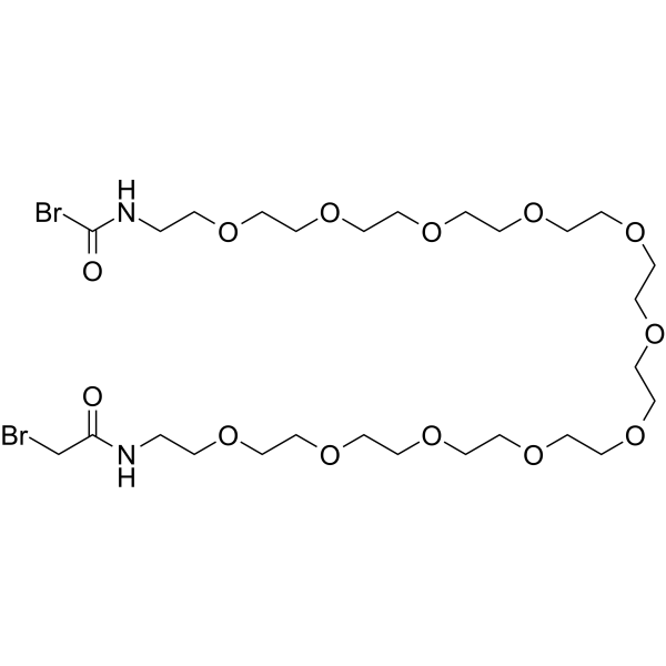 Bis-Bromoacetamido-PEG11图片